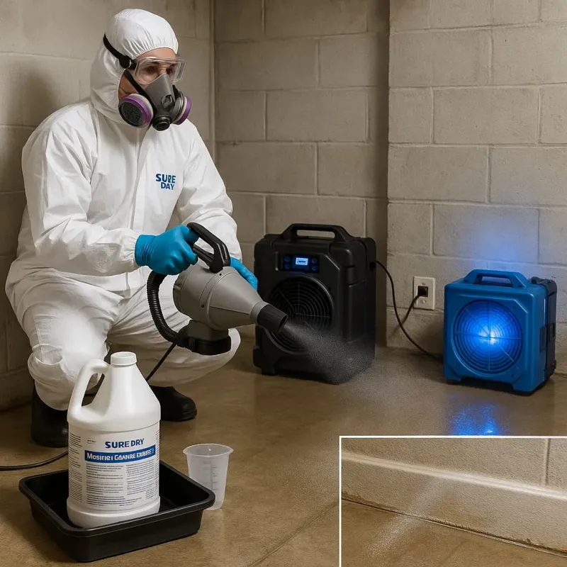 Sanitization and Odor Removal process in Berlin, NH