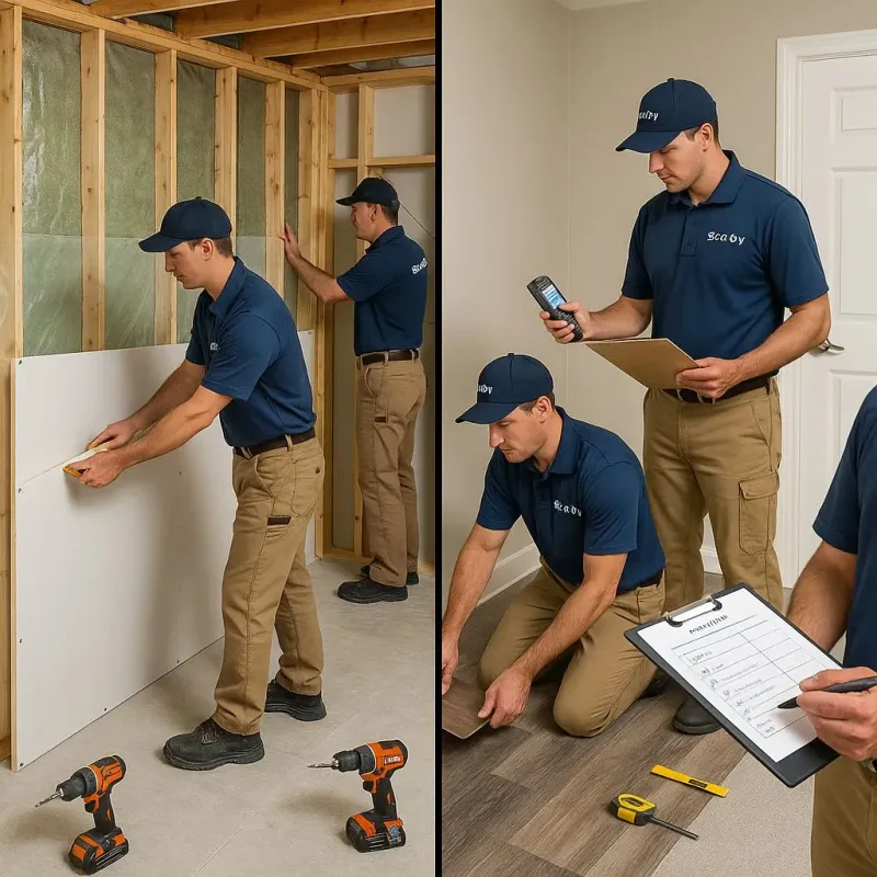 Repairs and Reconstruction process in Berlin, NH
