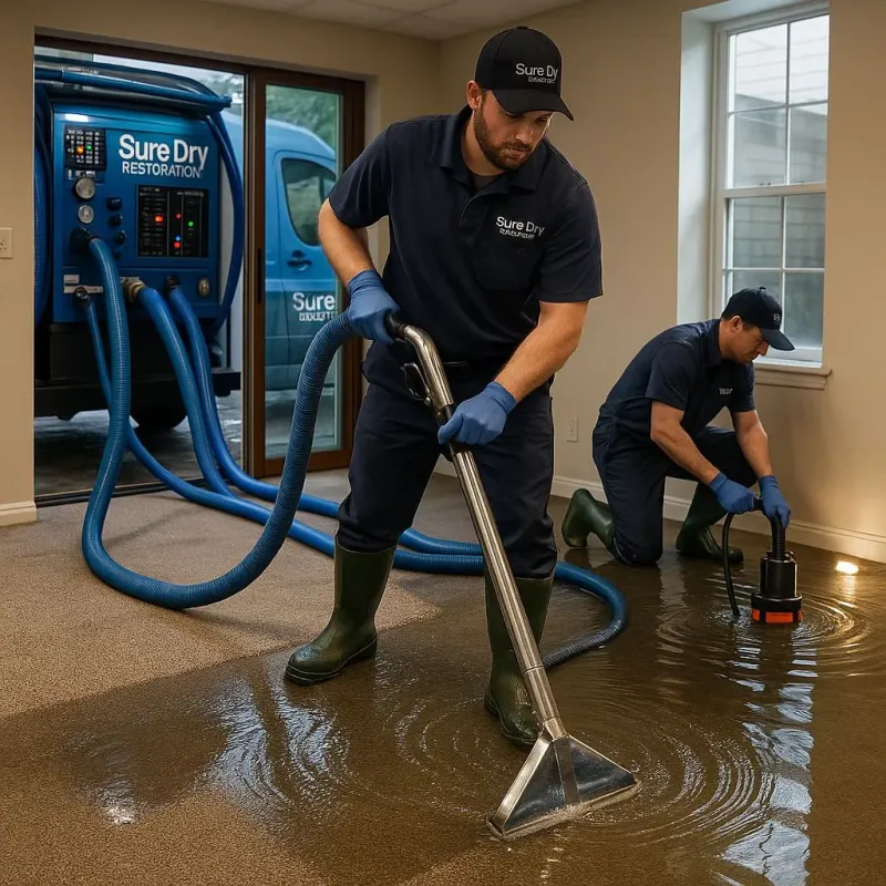 Water Extraction and Removal process in Berlin, NH